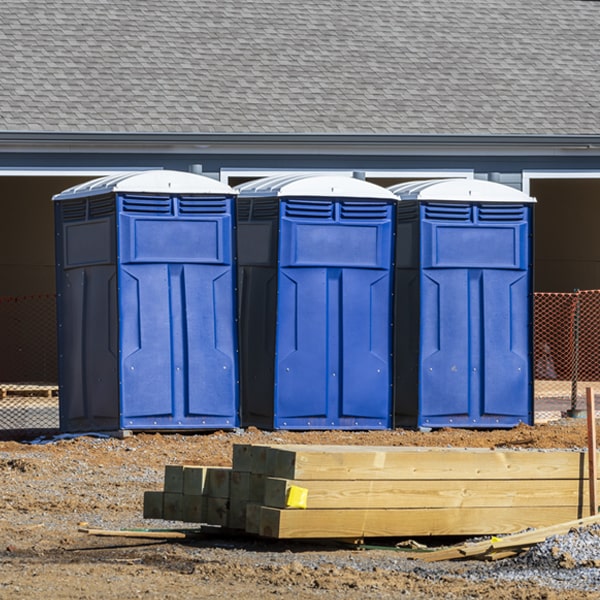 how do you ensure the portable restrooms are secure and safe from vandalism during an event in Brunswick Ohio